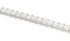 Stunning Platinum Asher Diamond Bracelet