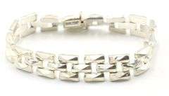 Group lot of  vintage 925 sterling silver bracelets