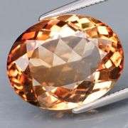 Incredible 8.47ct 14.5mm Imperial Topaz