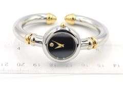 Movado Bareleto Two-Tone Bangle Quartz Watch