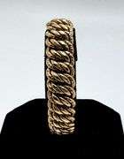 Elegant 18kt Yellow Gold Italian Link Bracelet - 28 Grams, 8 Inches of Timeless Beauty