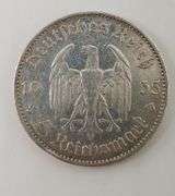 1935-E 5  Reichsmark, Circulated