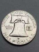 1962 D UNC Quality Franklin Half Dollar