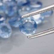 Amazing 3ct set of washed denim blue Sapphires!