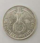 1937-J 2 Reichsmark, Circulated