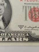 (8) 1953 B $2 Red Seal Consecutive Bills, Higher Quality