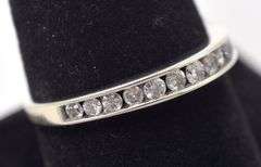 Dreamy Diamond Band Ring in 10K White Gold