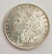 1891-O Morgan Silver Dollar, Circulated