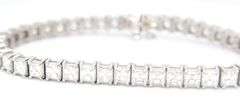 Stunning Platinum Asher Diamond Bracelet