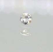 0.12ct RBC loose diamond with cert