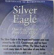 2007 American Silver Eagle, Uncirculated