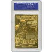1997 Michael Jordan 23K Gold Card Mint 10