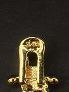 Ladies Sparkling 14 Kt Gold Plated Tennis Bracelet