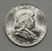 1963 D UNC Quality Franklin Half Dollar