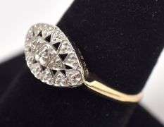 Fantastic Diamond Ring in 10K Yellow Gold