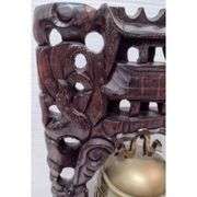 Early 20th Century Chinese Brass Dragon Temple Bell Gong