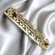 Glitzy 14k Gold Diamond $2500 Pin