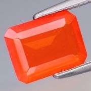 Top grade neon orange 1.18ct Mexican Fire Opal!