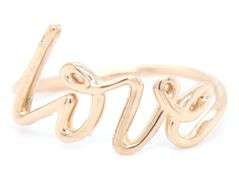 Tiffany & Co Paloma Graffiti love ring in 18kt Yellow gold