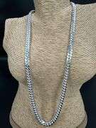 Sterling Silver Solid Miami Cuban Link Chain 6.3mm 925 Italy Heavy Curb Necklace 20" Inch