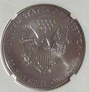 Mercanti Signed 2021 Type 1 MS 70 Silver Eagle. NGC