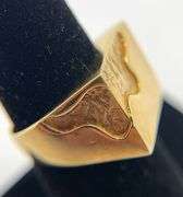 18K gold Band, hand crafted