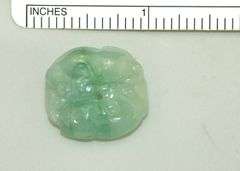 Type-A Jadeite Double Cat Amulet