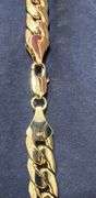 Limited Huge 172.3 Grams MLB 14 Kt Gold  Plate Cuban Link Chain