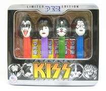 RARE SET OF 4 LIMITED EDITION KISS PEZ DISPENSERS, NEW