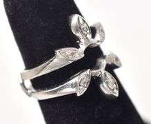 Stunning Enhancement Diamond Ring in 14K White Gold