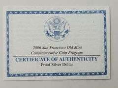 2006-S $1 San Francisco Old Mint Centennial PR DCAM