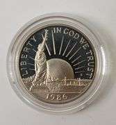 US Liberty Coins Ellis Island 1886 - 1986 Proof Set
