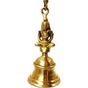 Pure Brass Hanging Bell 18-Inch Chain Door/Wall Decor