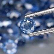 Classic blue! 3.05ct Sapphire set from Kanchanaburi, Thailand