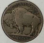 1921 S Buffalo Nickle / KEY DATE, Circulated
