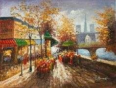 UNIQUE BEAUTIFUL PAINTING ON CANVAS