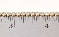 Sparkling 14K Yellow Gold Diamond Tennis Bracelet