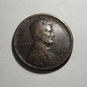 1913 S Wheat Penny, Circulated