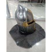 Medieval Helmet with Chainmail