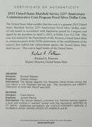 2015-P $1 U.S. Marshals Service 225th Anniversary PR