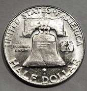 1963 D UNC Quality Franklin Half Dollar