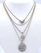 Lot of 4 Vintage 925 Sterling Silver Necklaces