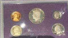 2 x 1984 1985 &1986 US Proof Sets