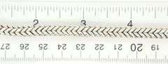 David Yurman Chevron bead bracelet 6mm in sterling silver