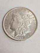 1889 Morgan Silver Dollar, Cleaned