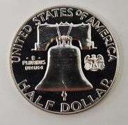 1963 Proof Quality Franklin Half Dollar