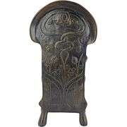 Dual Maiden Art Nouveau Mantelpiece Clock