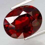 Ravishing 6.49ct cherry red Spessartite Garnet