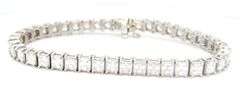 Stunning Platinum Asher Diamond Bracelet