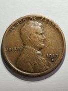 1913 S Wheat Penny, Circulated